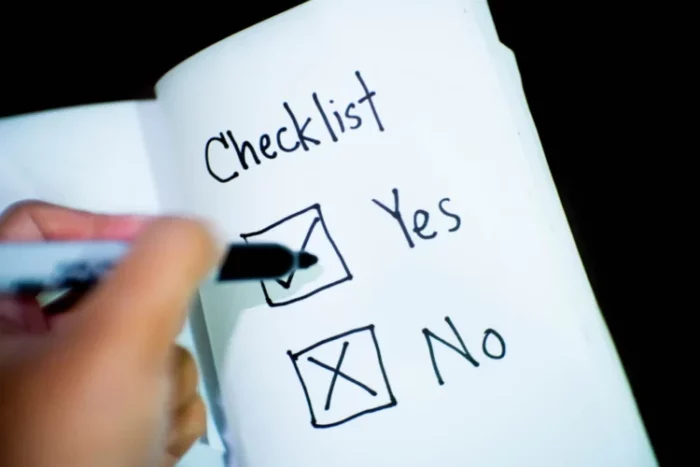 Wearables fonctions checklist