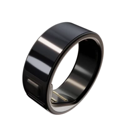 Circular bague connectee noir